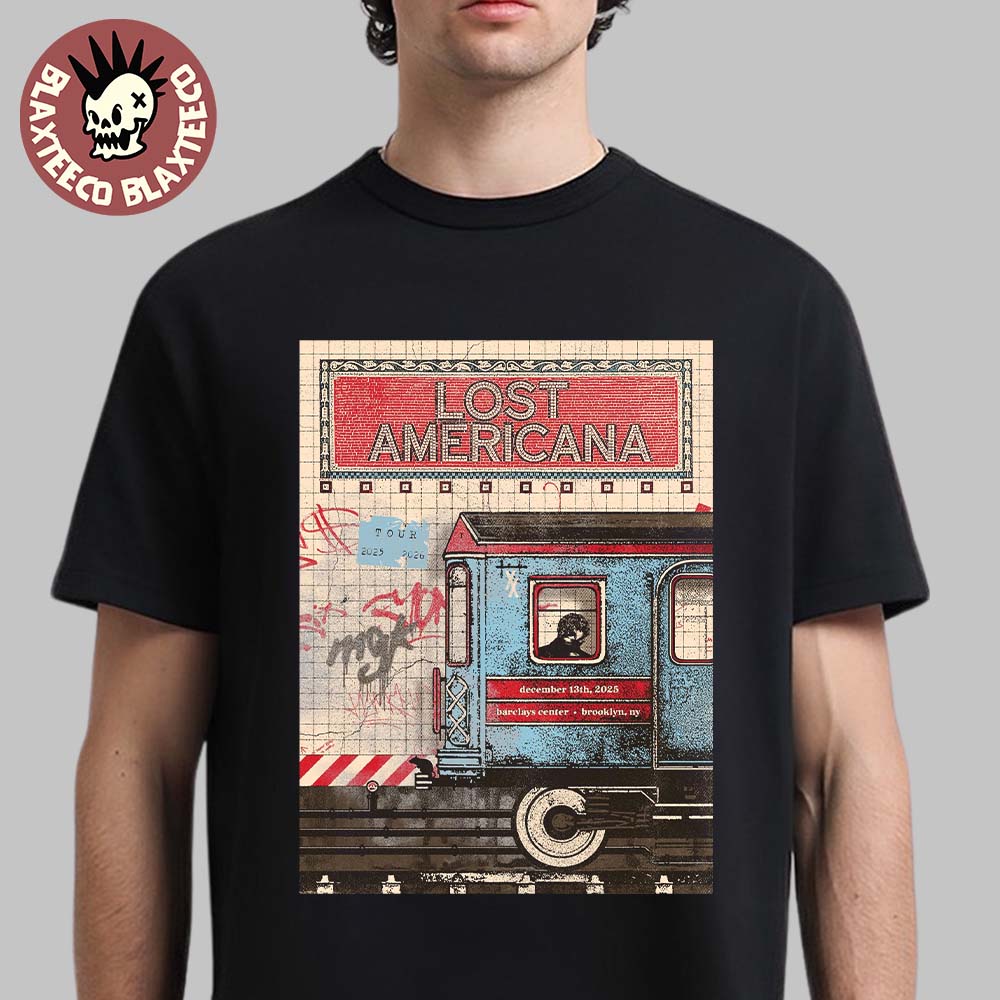 Machine Gun Kelly MGK Lost Americana Brooklyn New - Adult & Kids T-Shirts, Sweatshirts & Hoodies apparel design preview 1
