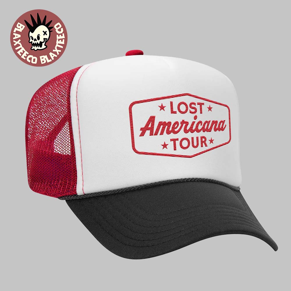 Machine Gun Kelly MGK Lost Americana World Tour 2026 - Adult & Kids T-Shirts, Sweatshirts & Hoodies apparel design preview 1