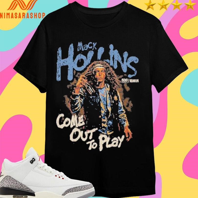 Mack Hollins New England Come Out To Play - Adult & Kids T-Shirts, Sweatshirts & Hoodies apparel design preview 1