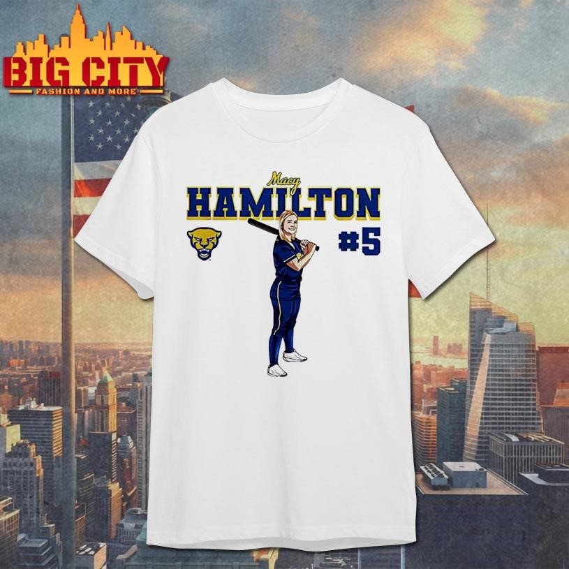 Macy Hamilton Pittsburgh Softball NCAA Legends - Adult & Kids T-Shirts, Sweatshirts & Hoodies apparel design preview 1