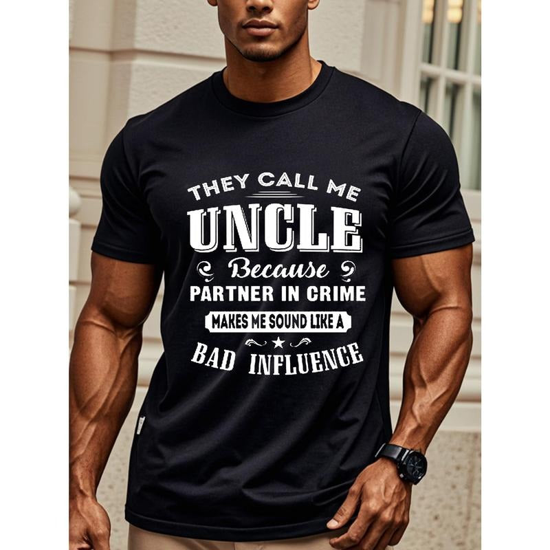 Made USA Moisture Wicking They Call Me Uncle Crew - Adult & Kids T-Shirts, Sweatshirts & Hoodies apparel design preview 1