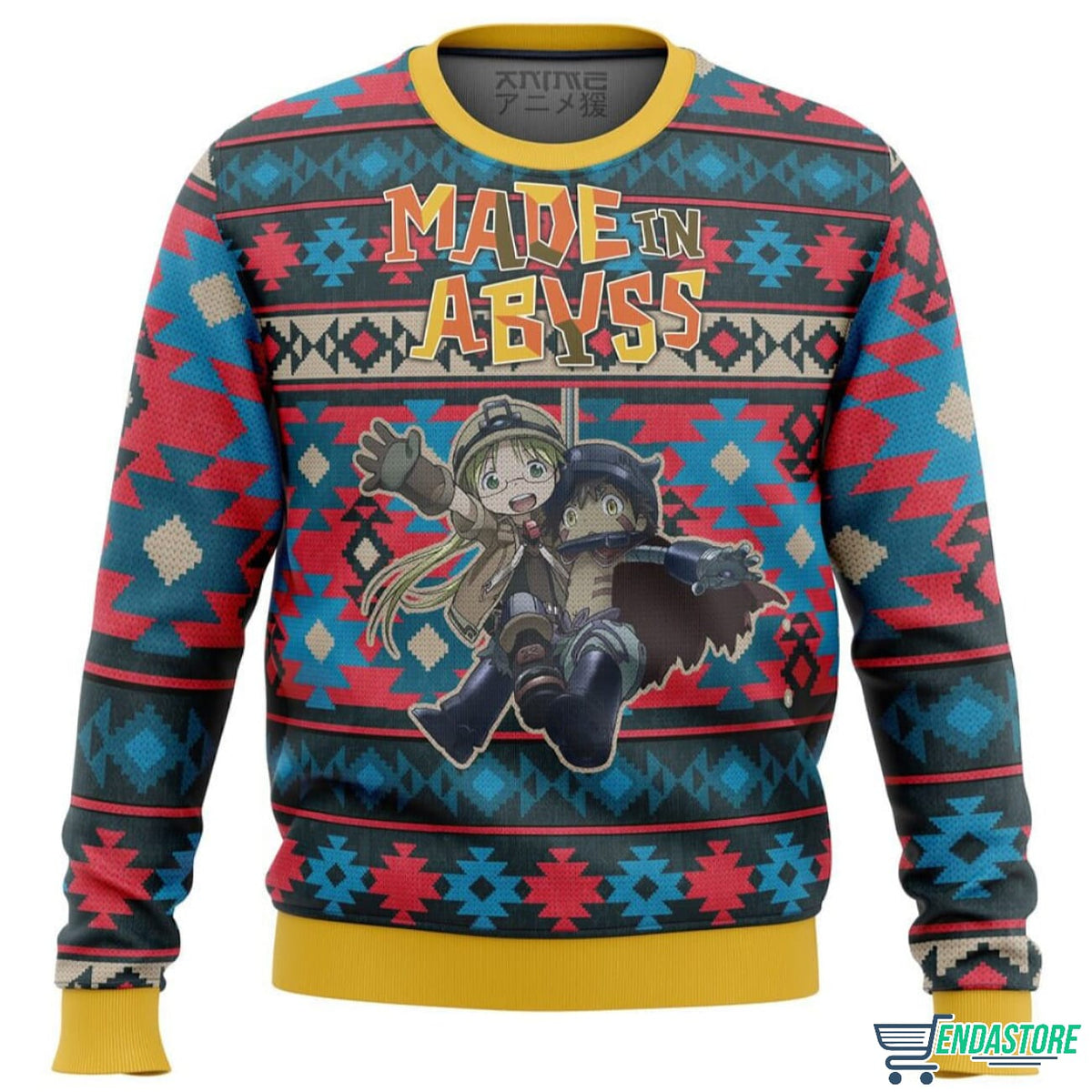 Made in Abyss Alt 3D Christmas Sweater - Holiday Gift product image
