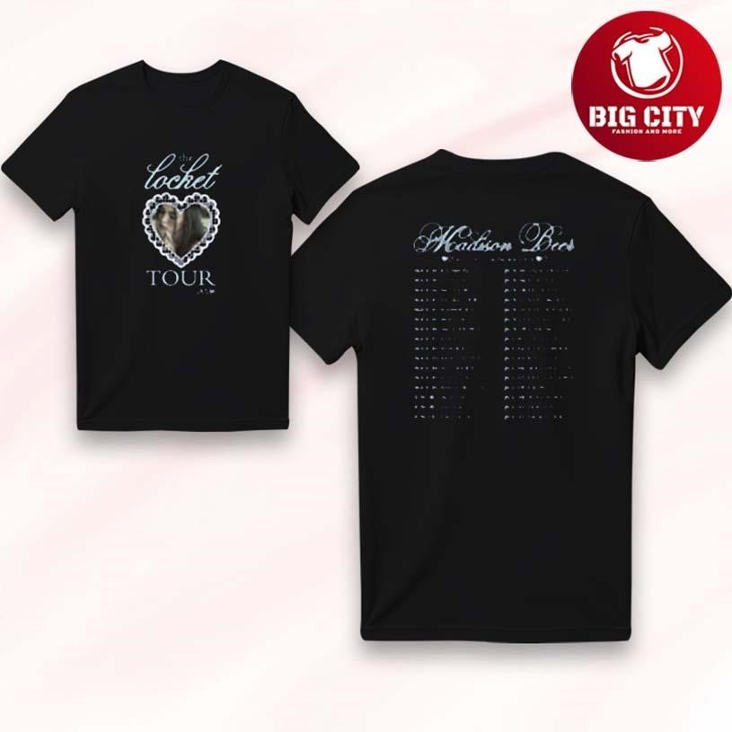 Madison Beer HQ The Locket Tour 2026 Two Sided - Adult & Kids T-Shirts, Sweatshirts & Hoodies apparel design preview 1
