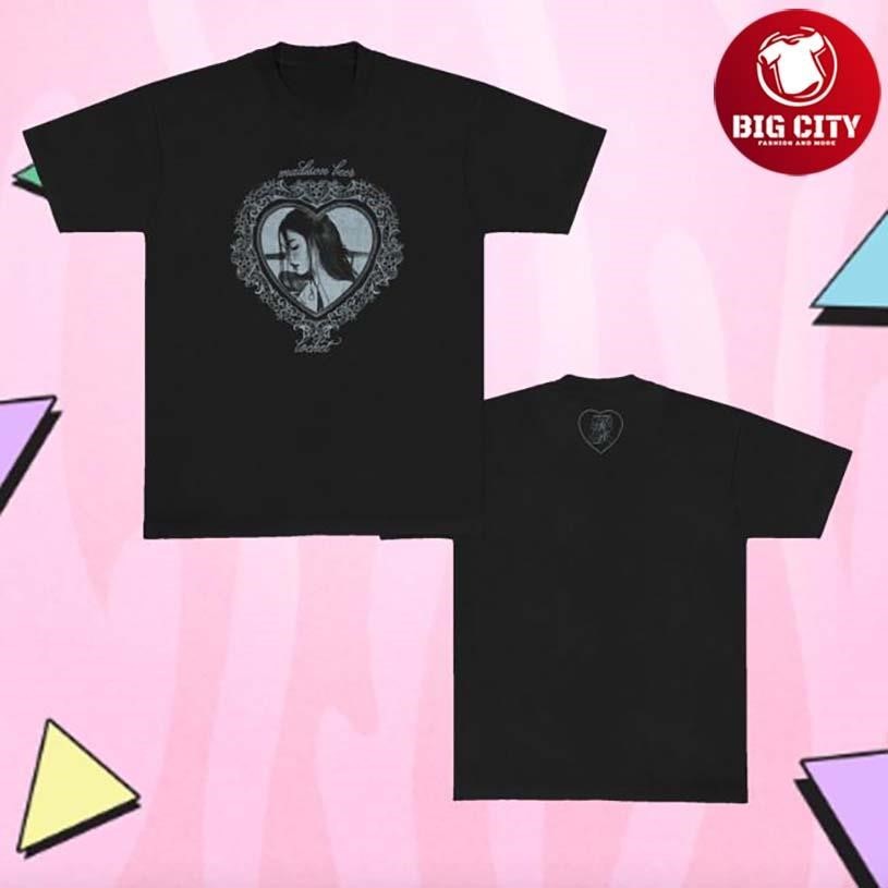 Madison Beer Locket Heart Two Sided - Adult & Kids T-Shirts, Sweatshirts & Hoodies apparel design preview 1