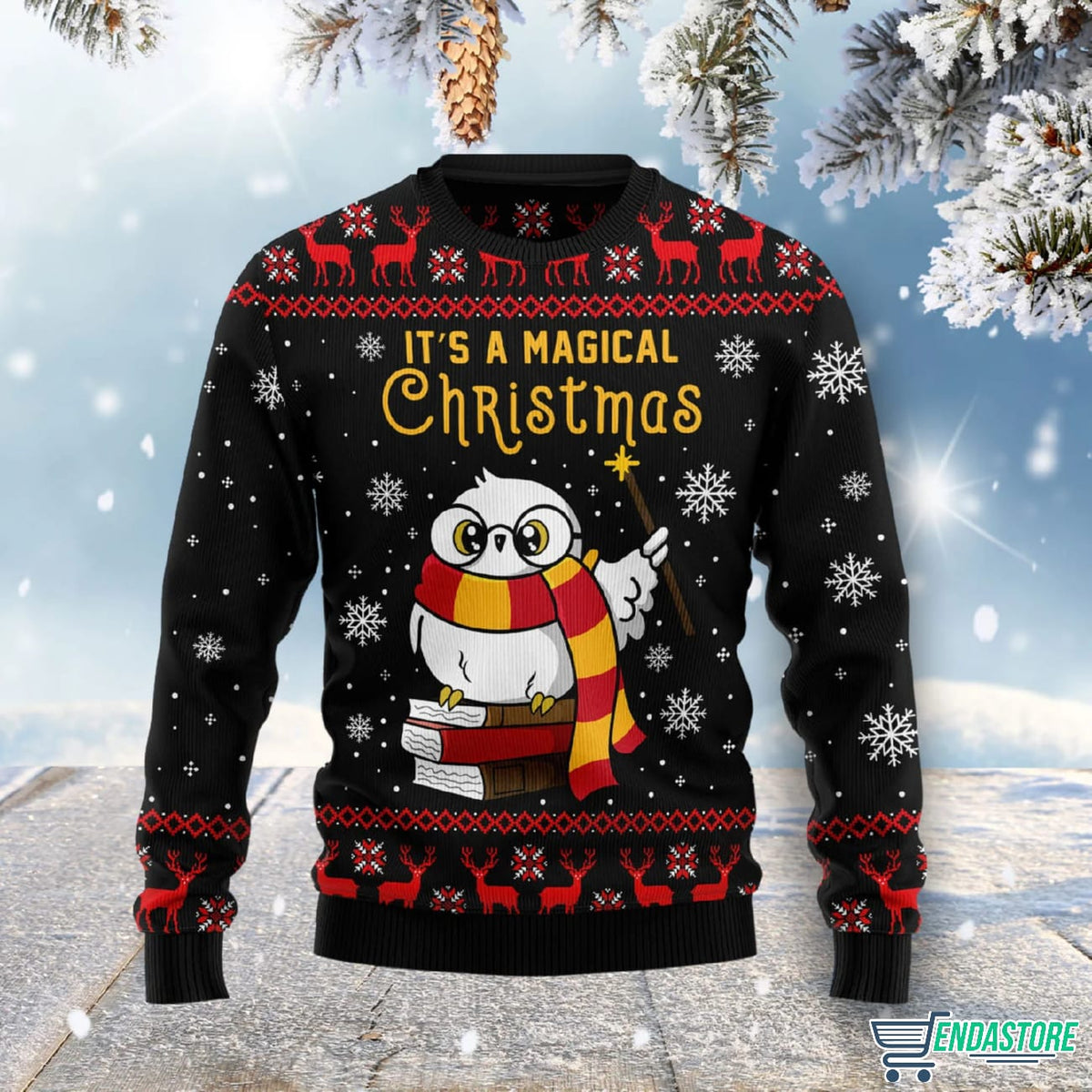 Magical Christmas 3D Ugly Christmas Sweater - Holiday Gift product image