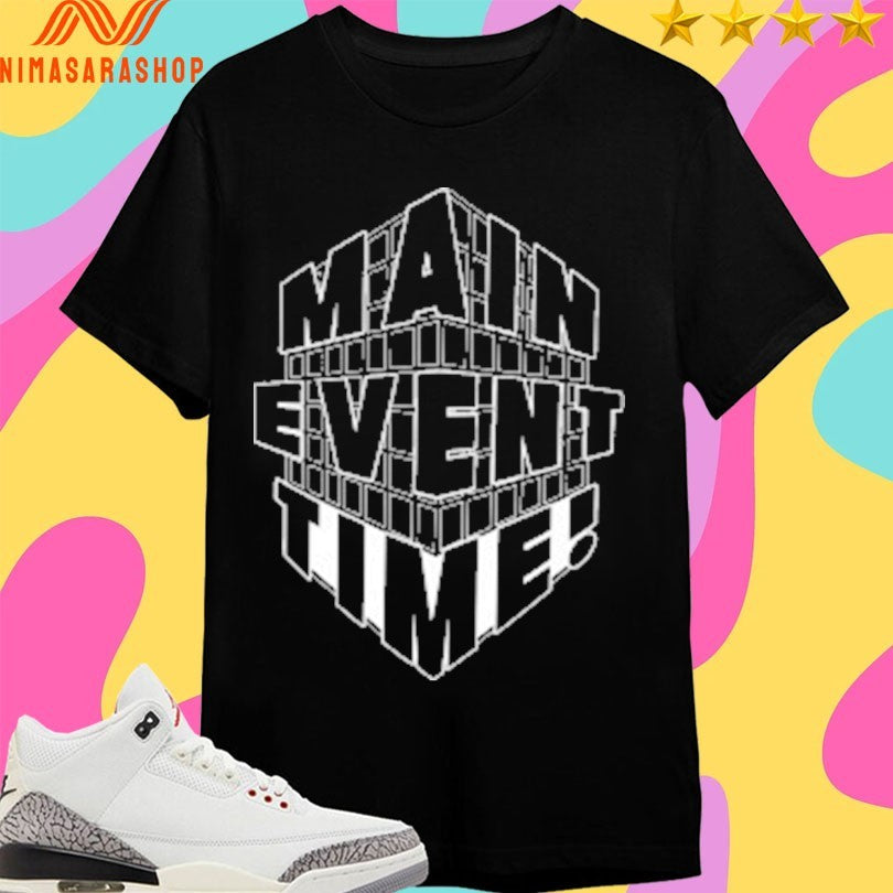 Main Event Time Logo - Adult & Kids T-Shirts, Sweatshirts & Hoodies apparel design preview 1