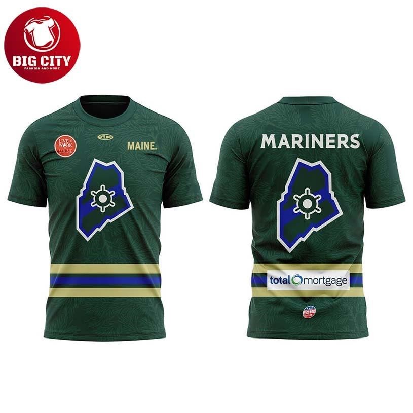 Maine Mariners 207 Night 2026 Celebrate Two Sided - Adult & Kids T-Shirts, Sweatshirts & Hoodies apparel design preview 1