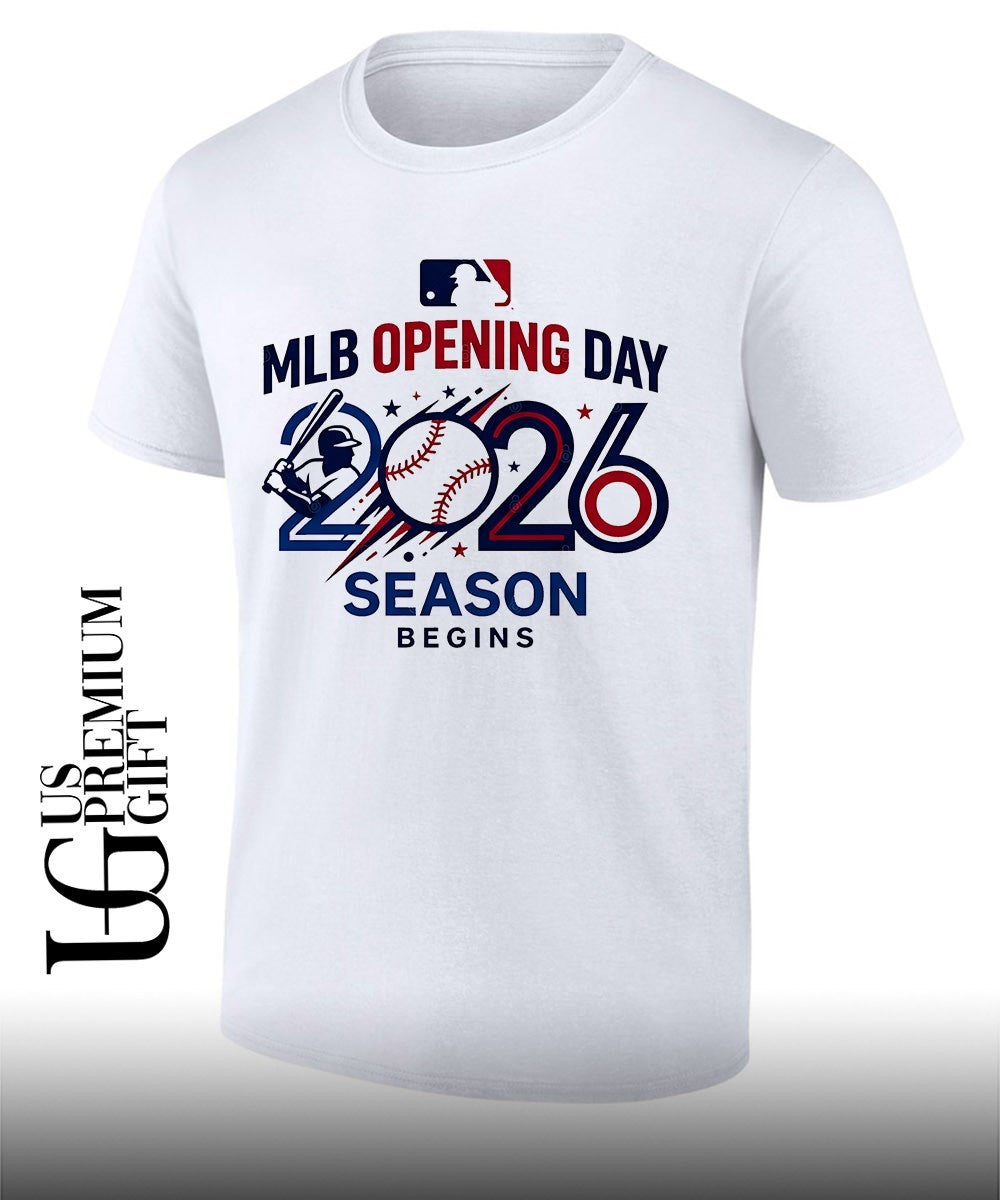 Major League Baseball MLB Opening Day 2026 Season - Adult & Kids T-Shirts, Sweatshirts & Hoodies apparel design preview 1