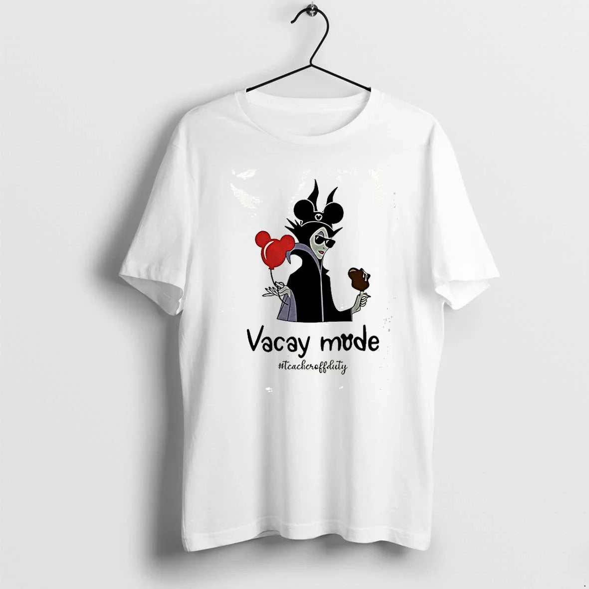 Maleficent Vacay Mode Teacheruffduty Sweater - Adult & Kids T-Shirts, Sweatshirts & Hoodies apparel design preview 1