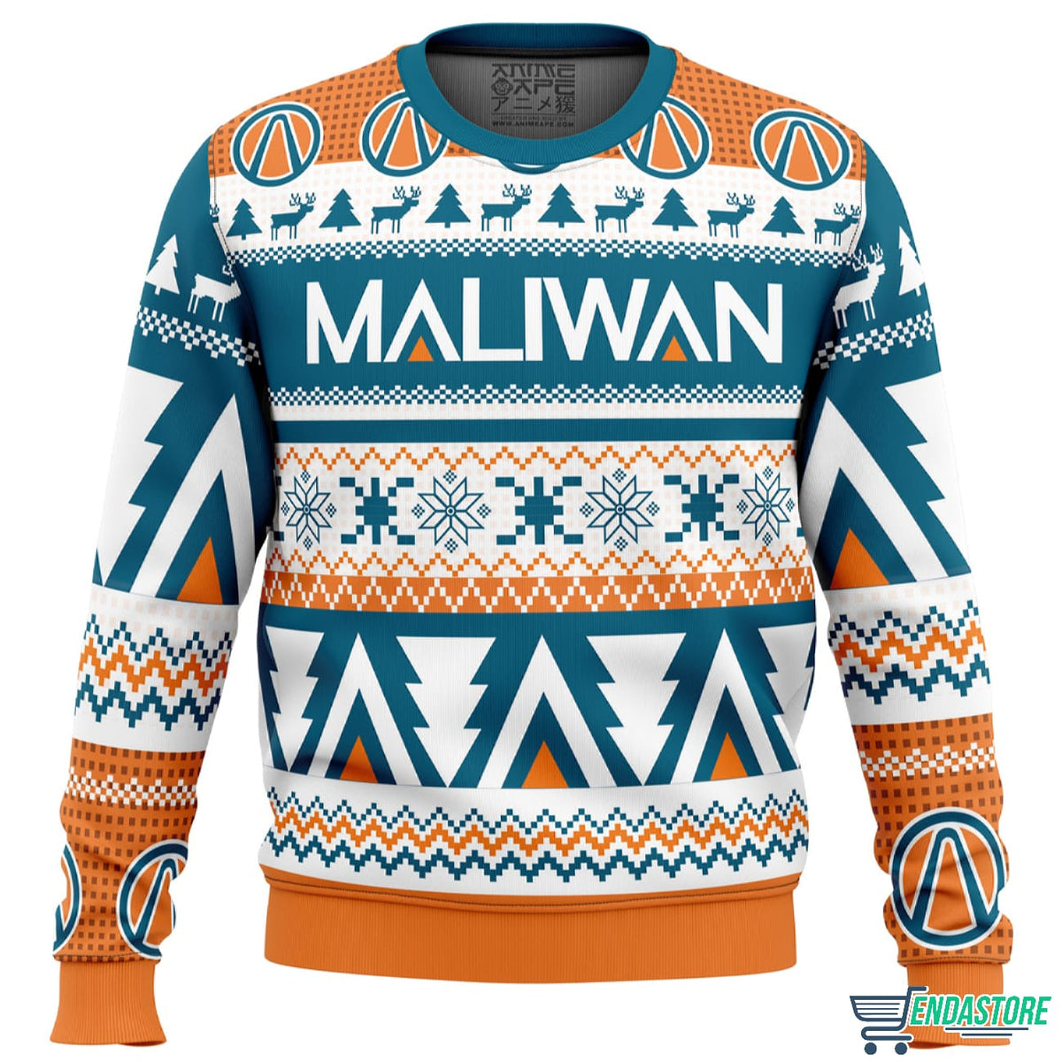 Power Rangers Blue 3D Ugly Christmas Sweater - Holiday Gift product image 4