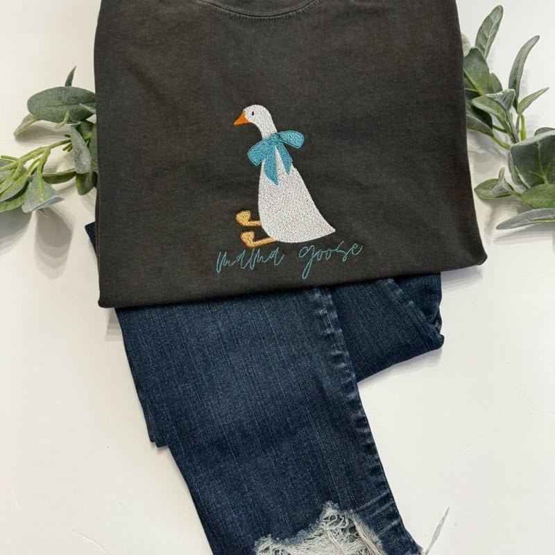 Mama Goose Comfort Color Summer Text Top Streetwear - Adult & Kids T-Shirts, Sweatshirts & Hoodies apparel design preview 1