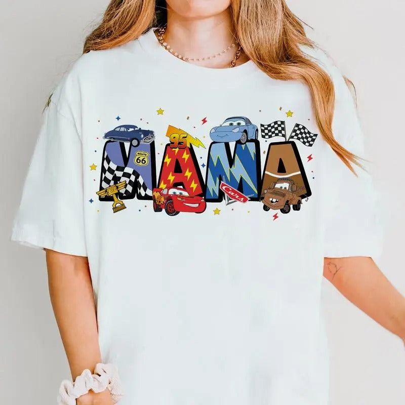 Mama MC Que 95 Lightning MCQ Mom - Adult & Kids T-Shirts, Sweatshirts & Hoodies apparel design preview 1
