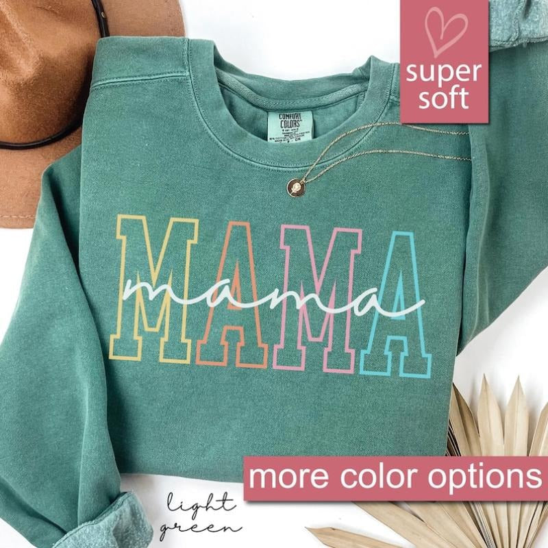 Mama Daughter Her Baby Shower Mom - Adult & Kids T-Shirts, Sweatshirts & Hoodies apparel design preview 1