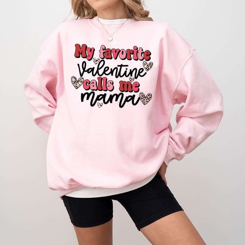 Mama Valentine Cute - Adult & Kids T-Shirts, Sweatshirts & Hoodies apparel design preview 1