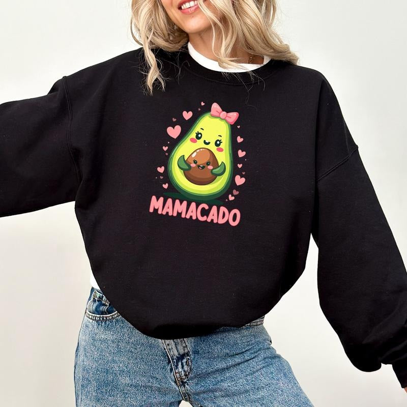 Mamacado Baby Announcement New Mom Pregnancy Reveal - Adult & Kids T-Shirts, Sweatshirts & Hoodies apparel design preview 1