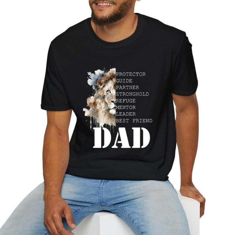 Man God Husband Dad Papa Casual Crew Neck Short - Adult & Kids T-Shirts, Sweatshirts & Hoodies apparel design preview 1