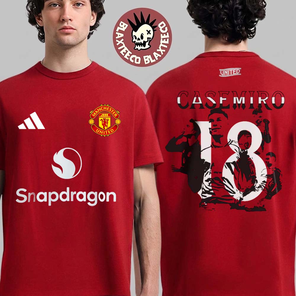 Manchester United Casemiro Special Edition Obrigado - Adult & Kids T-Shirts, Sweatshirts & Hoodies apparel design preview 1