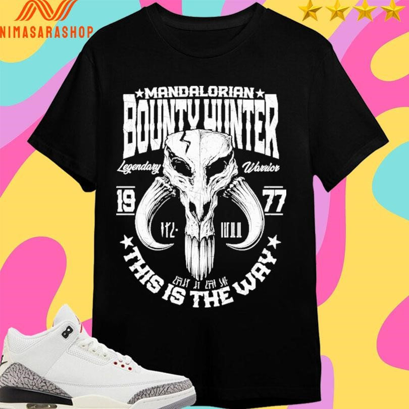 Mandalorian Bounty Hunter Legendary Warrior This Is - Adult & Kids T-Shirts, Sweatshirts & Hoodies apparel design preview 1