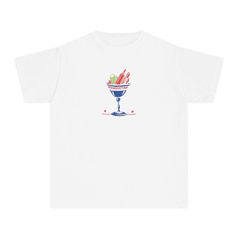 Manhattan Baby NYC New York Y2k Vintage 90s - Adult & Kids T-Shirts, Sweatshirts & Hoodies apparel design preview 1