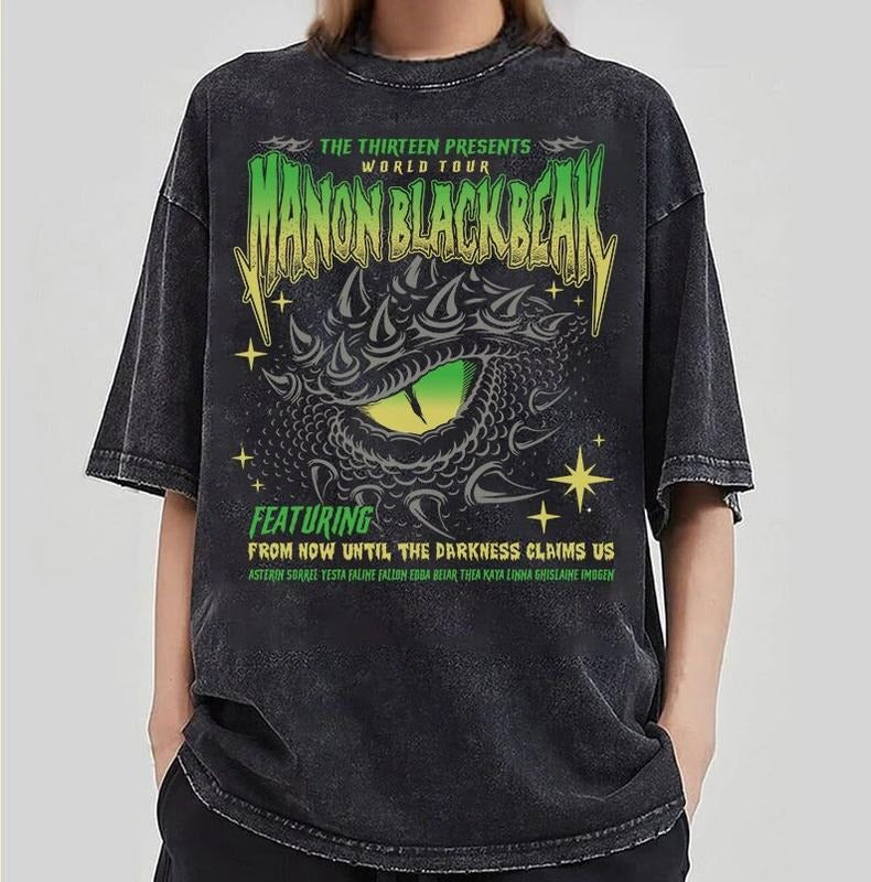 Manon Blackbeak Throne Glass Sarah J Maas Rowan - Adult & Kids T-Shirts, Sweatshirts & Hoodies apparel design preview 1
