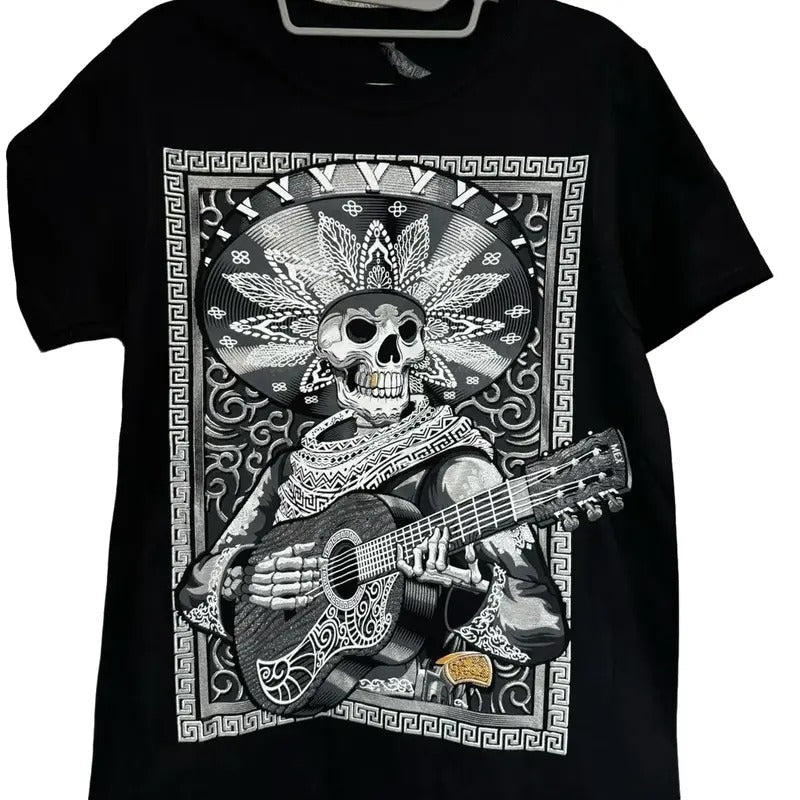 Mariachi Plata Menswear Top - Adult & Kids T-Shirts, Sweatshirts & Hoodies apparel design preview 1