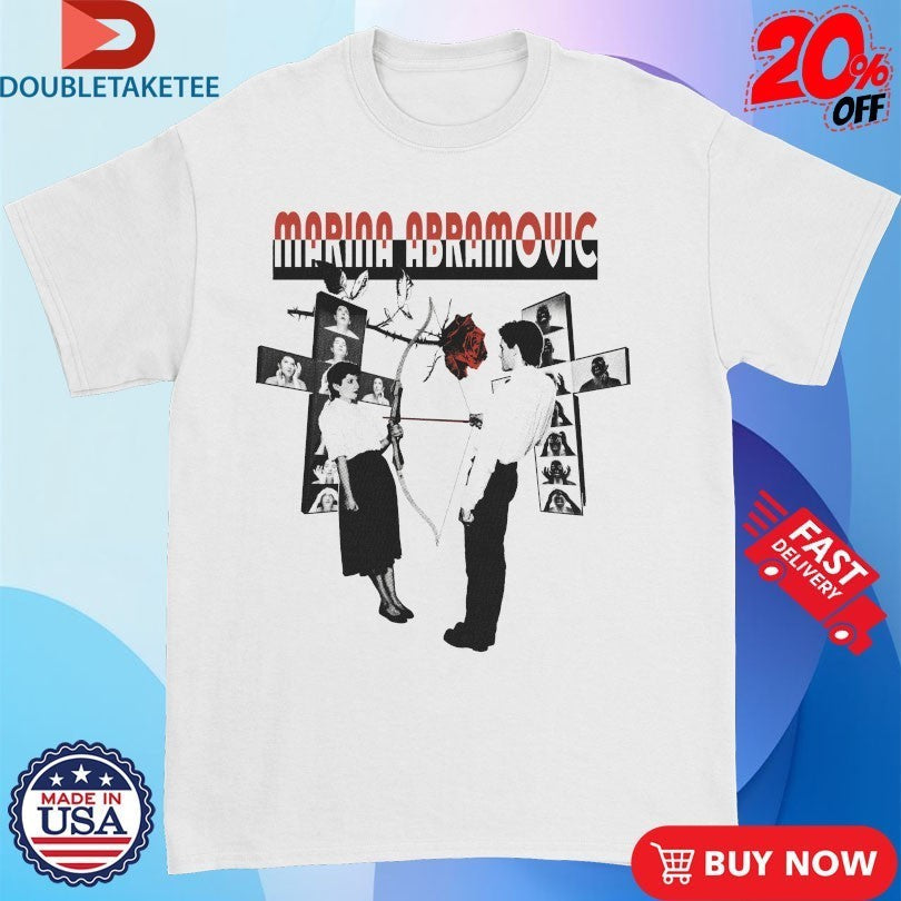 Marina Abramovic Bow And Arrow - Adult & Kids T-Shirts, Sweatshirts & Hoodies apparel design preview 1