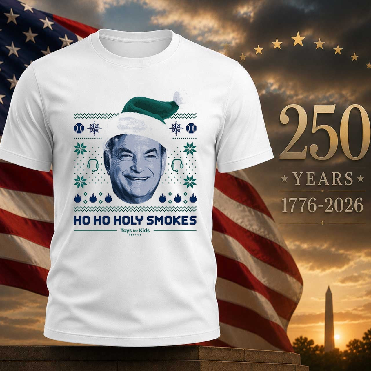 Mariners Rizzsmas in July - Adult & Kids T-Shirts, Sweatshirts & Hoodies apparel design preview 1
