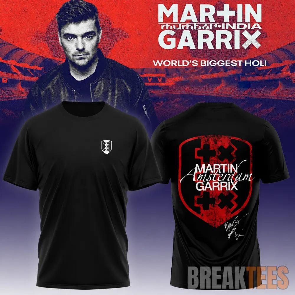 Martin Garrix Amsterdam World's Biggest Holi 2026 - Adult & Kids T-Shirts, Sweatshirts & Hoodies apparel design preview 1