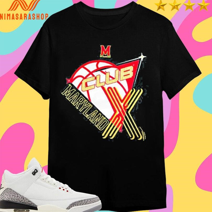 Maryland Terrapins Men’s Basketball Club Logo - Adult & Kids T-Shirts, Sweatshirts & Hoodies apparel design preview 1