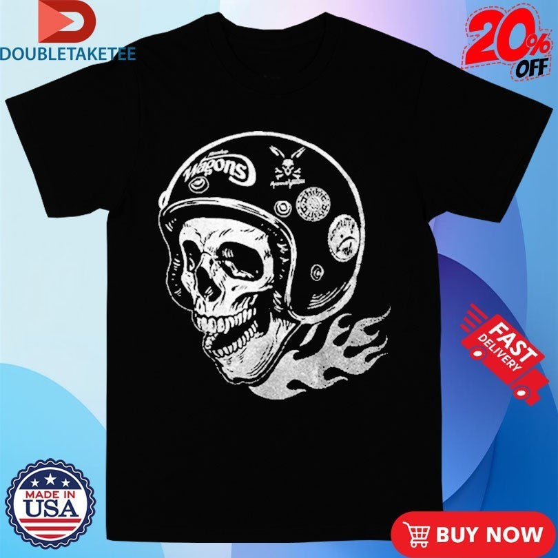 Massive Wagons Road Kill Skull - Adult & Kids T-Shirts, Sweatshirts & Hoodies apparel design preview 1