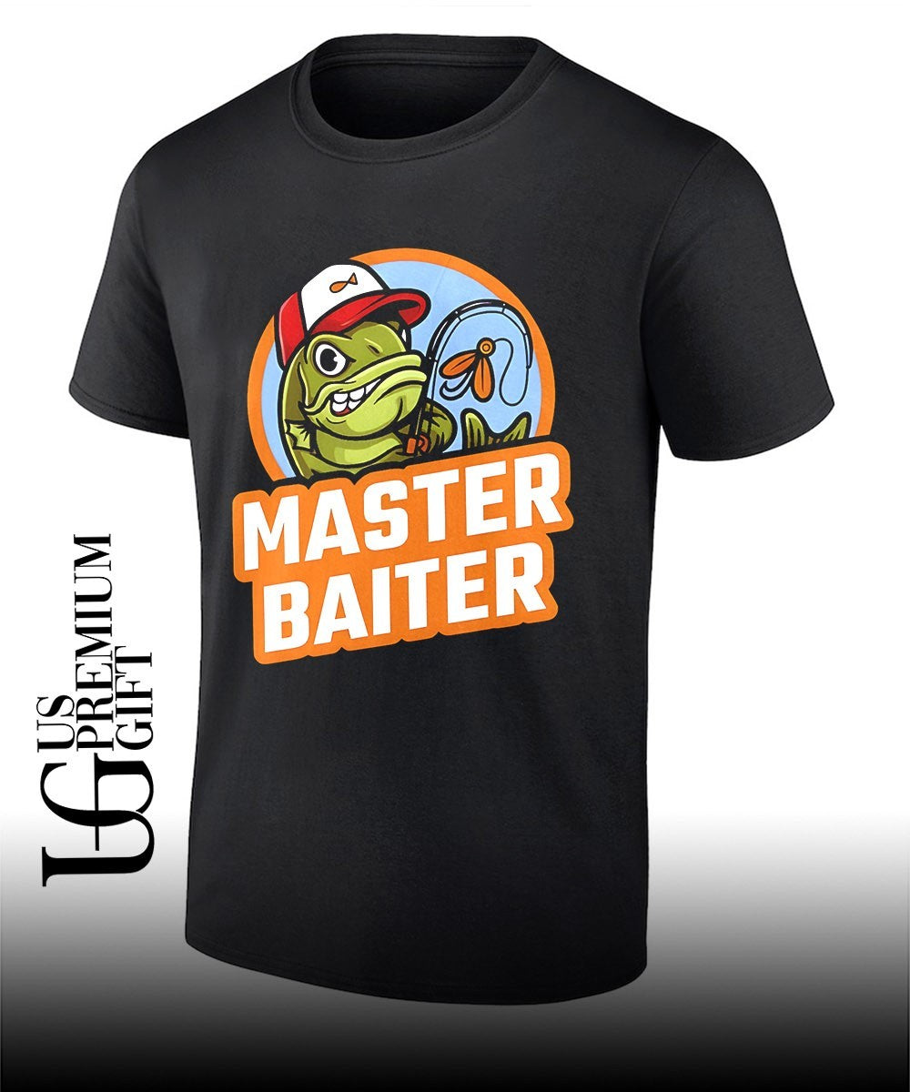 Master Baiter Fishing Bass Fisherman - Adult & Kids T-Shirts, Sweatshirts & Hoodies apparel design preview 1