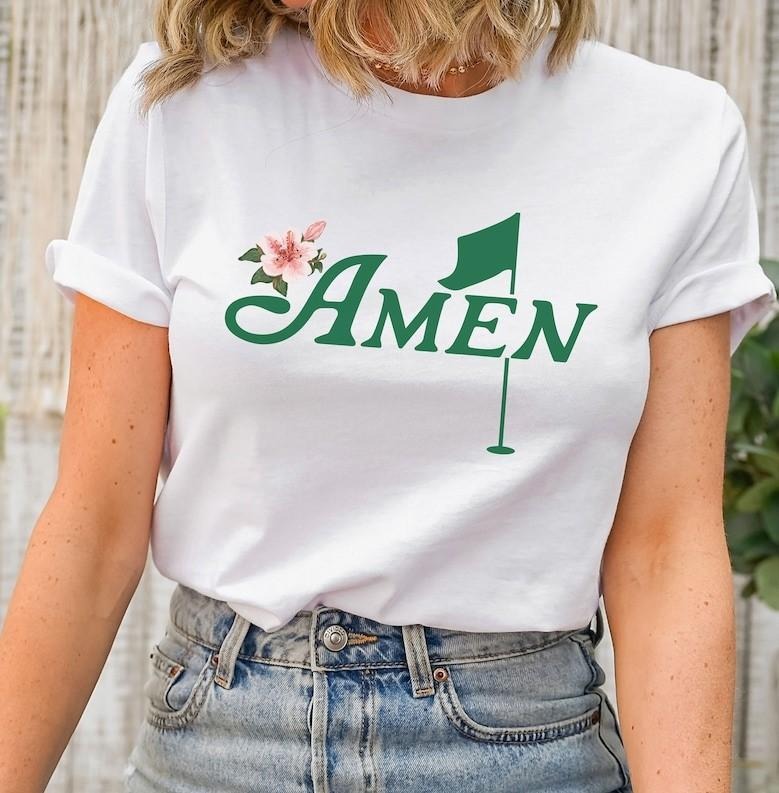 Masters Golf Amen Tournament Party Par - Adult & Kids T-Shirts, Sweatshirts & Hoodies apparel design preview 1