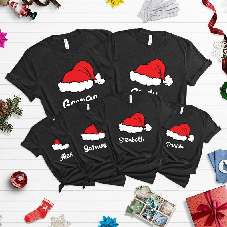 Matching Family Xmas Custom KT186 - Adult & Kids T-Shirts, Sweatshirts & Hoodies apparel design preview 1
