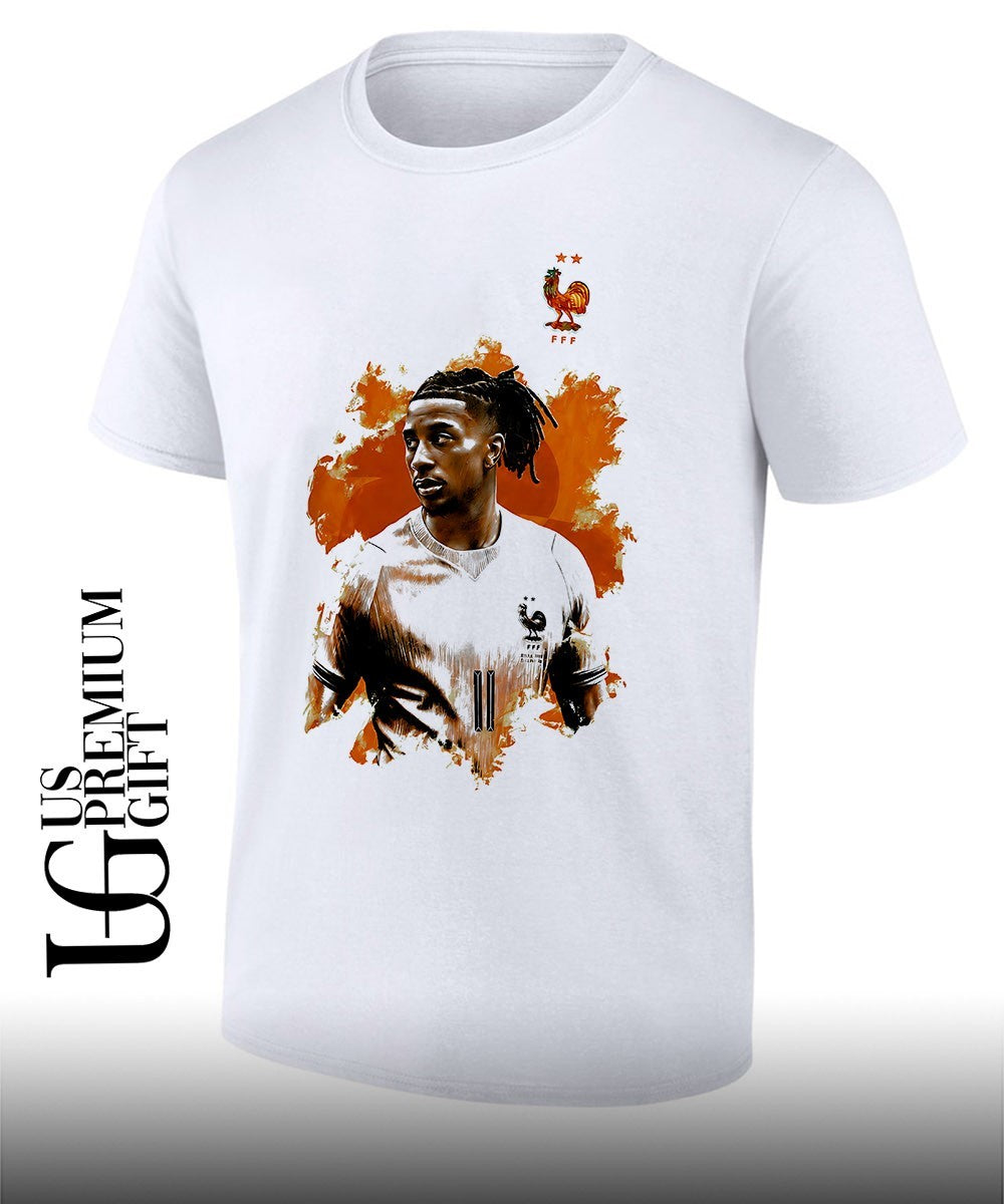 Mats Drawing Michael Olise France World Cup 2026 - Adult & Kids T-Shirts, Sweatshirts & Hoodies apparel design preview 1