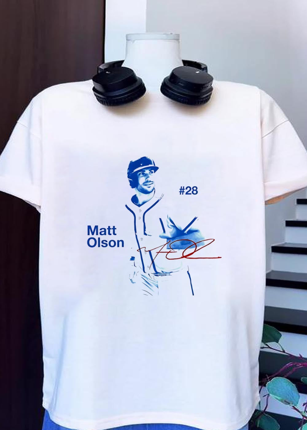Matt Olson Signature Atlanta Braves - Adult & Kids T-Shirts, Sweatshirts & Hoodies apparel design preview 1