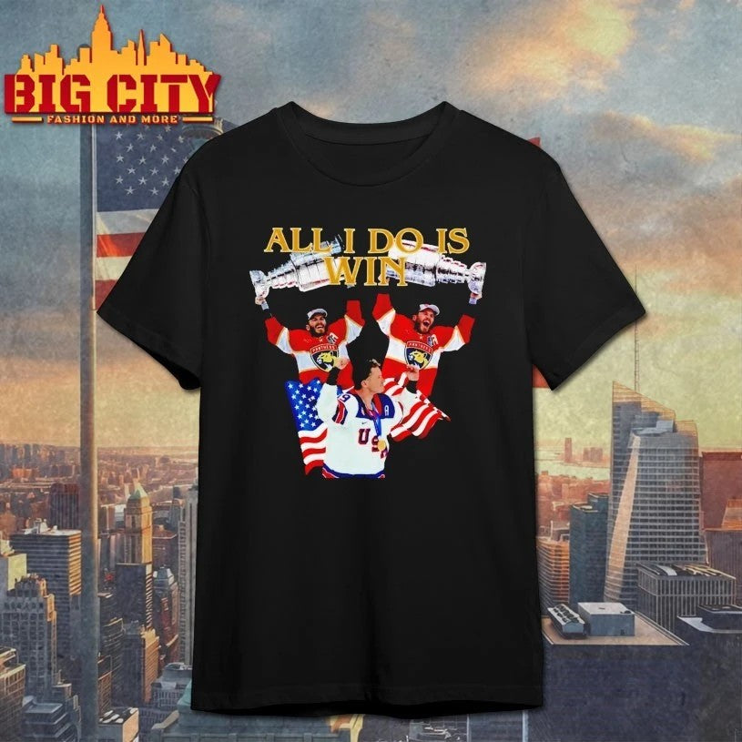 Matthew Tkachuk All I Do Is Win - Adult & Kids T-Shirts, Sweatshirts & Hoodies apparel design preview 1