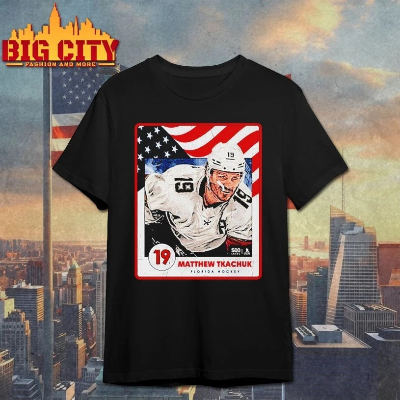 Matthew Tkachuk Florida USA Card - Adult & Kids T-Shirts, Sweatshirts & Hoodies apparel design preview 1