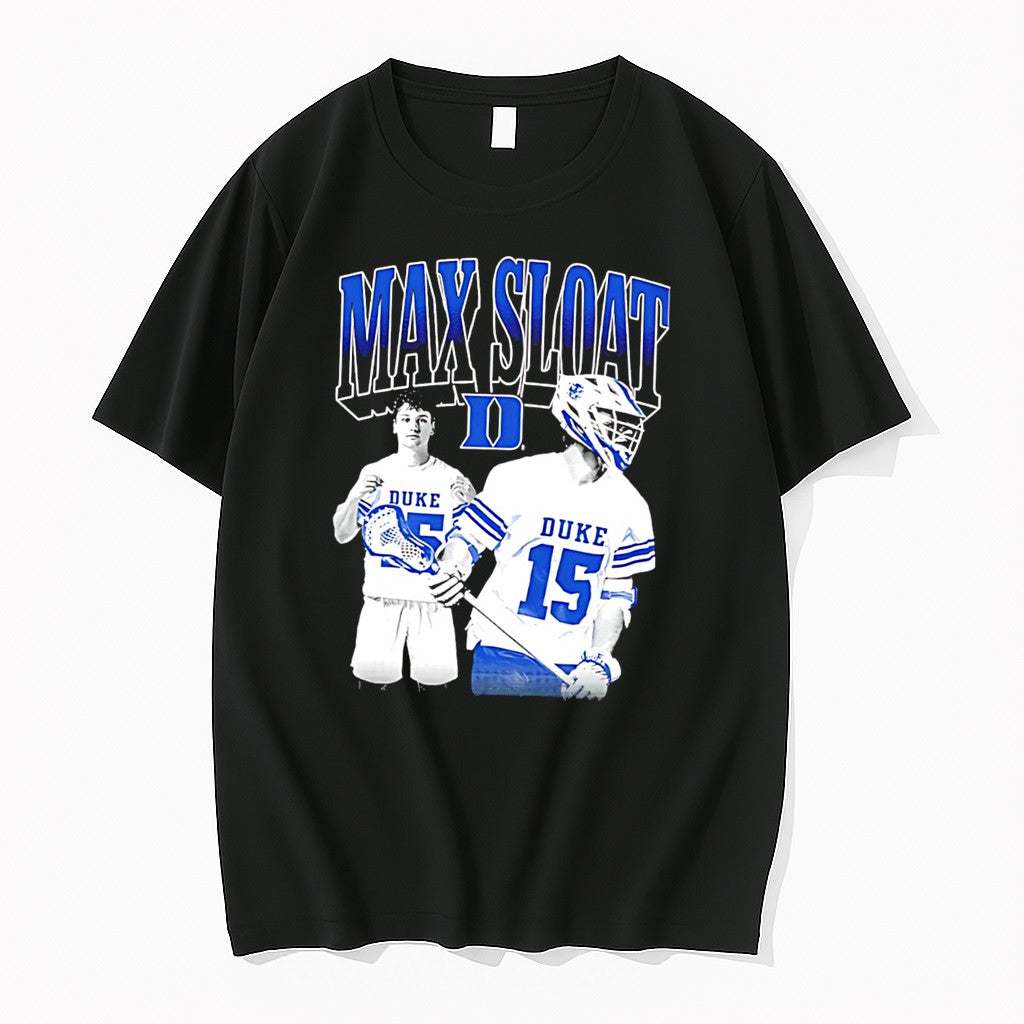 Max Sloat Duke Lacrosse 90s Sweater Jpg - Adult & Kids T-Shirts, Sweatshirts & Hoodies apparel design preview 1