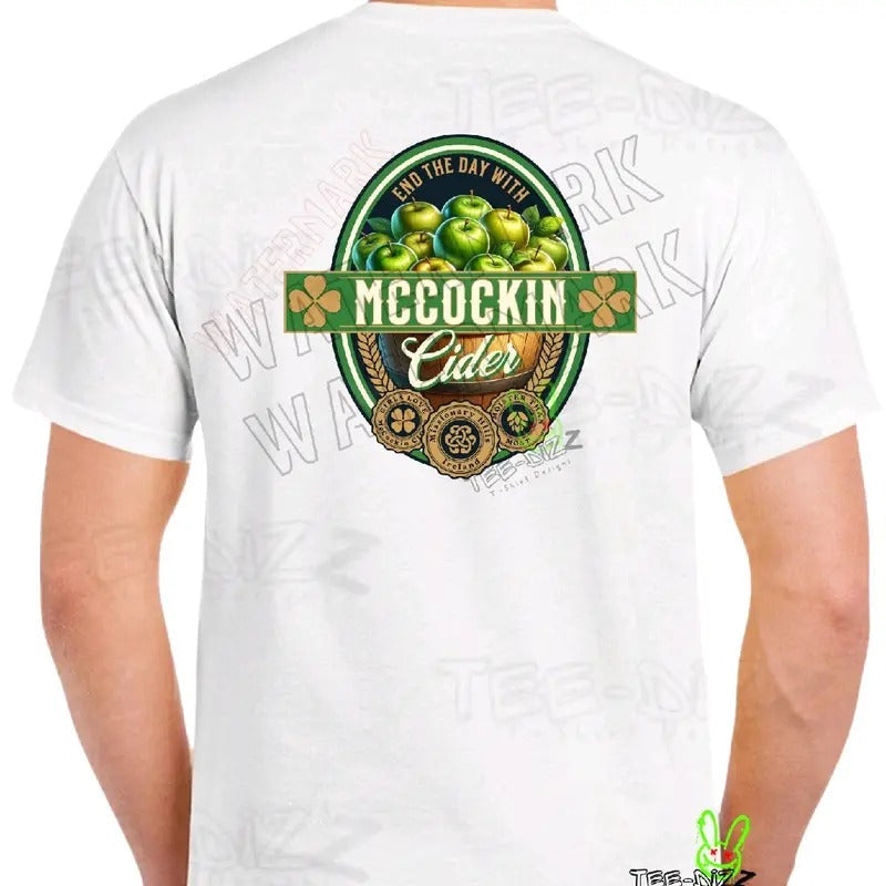 McCockin Cider Funny Humor Menswear Casual - Adult & Kids T-Shirts, Sweatshirts & Hoodies apparel design preview 1