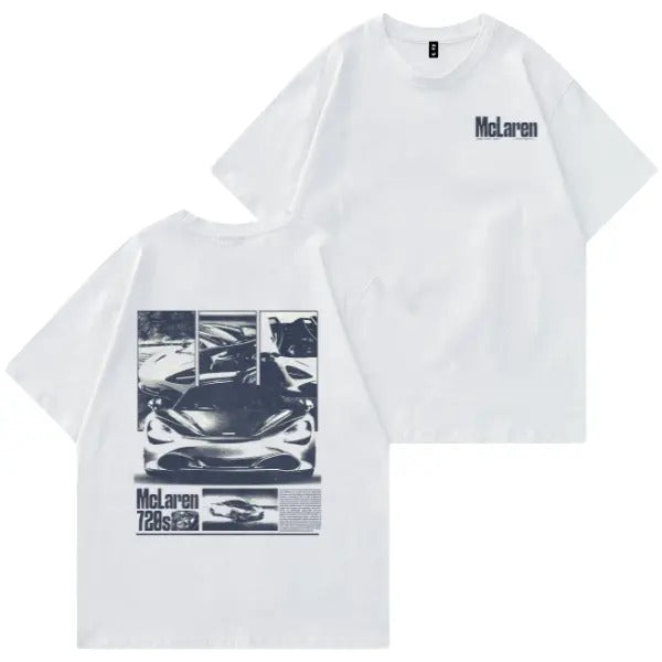 McLaren 720S Car Enthusiast Vintage Classic Cotton - Adult & Kids T-Shirts, Sweatshirts & Hoodies apparel design preview 1