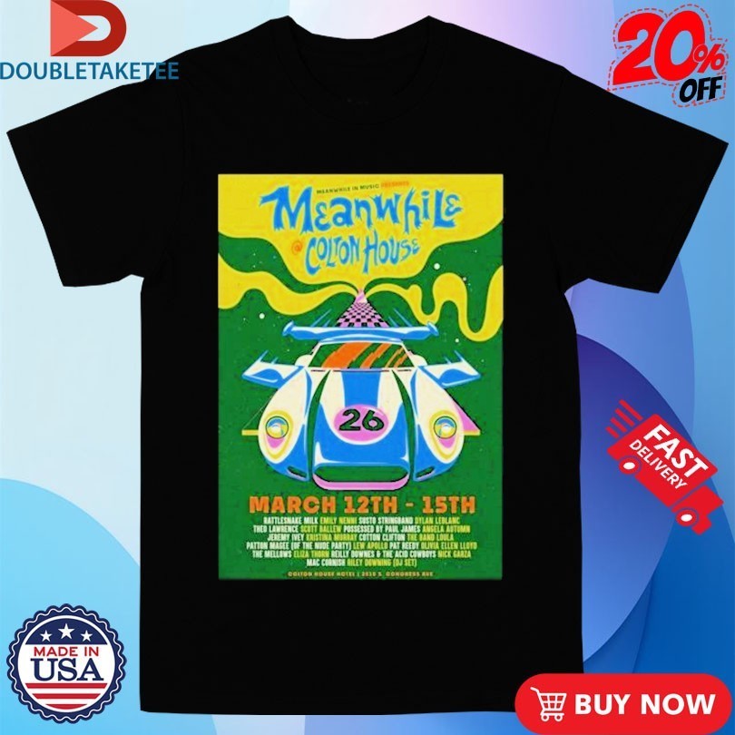 Meanwhile In Music Austin TX On 3 12-15 2026 - Adult & Kids T-Shirts, Sweatshirts & Hoodies apparel design preview 1