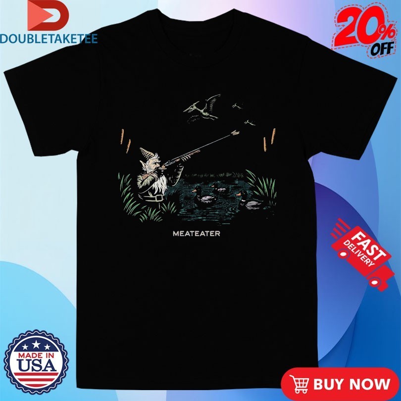 Meateater Terraducktyl Hunter Gnome - Adult & Kids T-Shirts, Sweatshirts & Hoodies apparel design preview 1