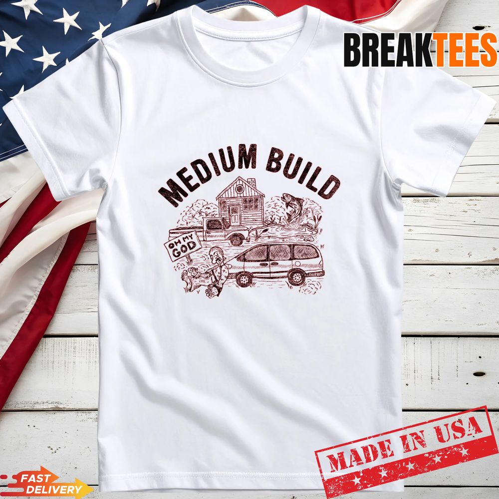 Medium Build Music Merch Shop Oh My God - Adult & Kids T-Shirts, Sweatshirts & Hoodies apparel design preview 1