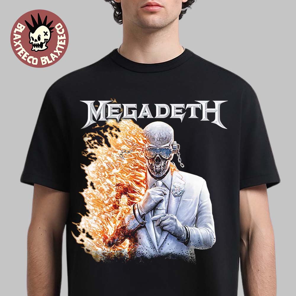 Megadeth Flame Vic Merch - Adult & Kids T-Shirts, Sweatshirts & Hoodies apparel design preview 1