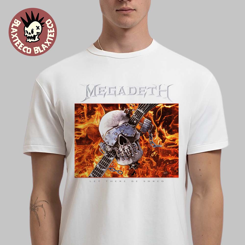 Megadeth Let There Be Shred Third Single Art - Adult & Kids T-Shirts, Sweatshirts & Hoodies apparel design preview 1