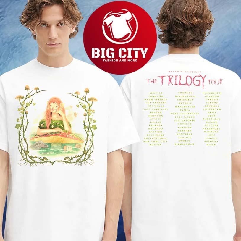 Melanie Martinez Merch The Trilogy Tour Two Sided - Adult & Kids T-Shirts, Sweatshirts & Hoodies apparel design preview 1