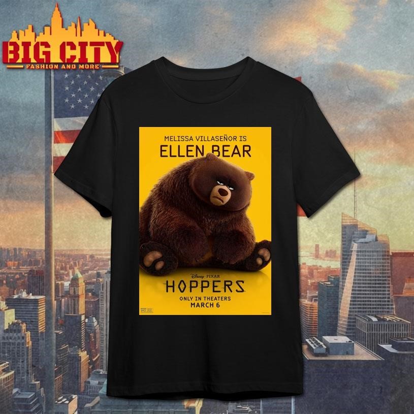 Melissa Villasenor Is Ellen Bear Character Poster For - Adult & Kids T-Shirts, Sweatshirts & Hoodies apparel design preview 1