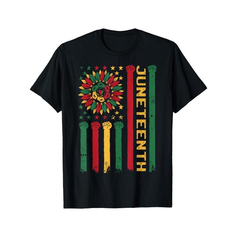 WomenJuneteenth Freedom Day Afro African American - Adult & Kids T-Shirts, Sweatshirts & Hoodies apparel design preview 1