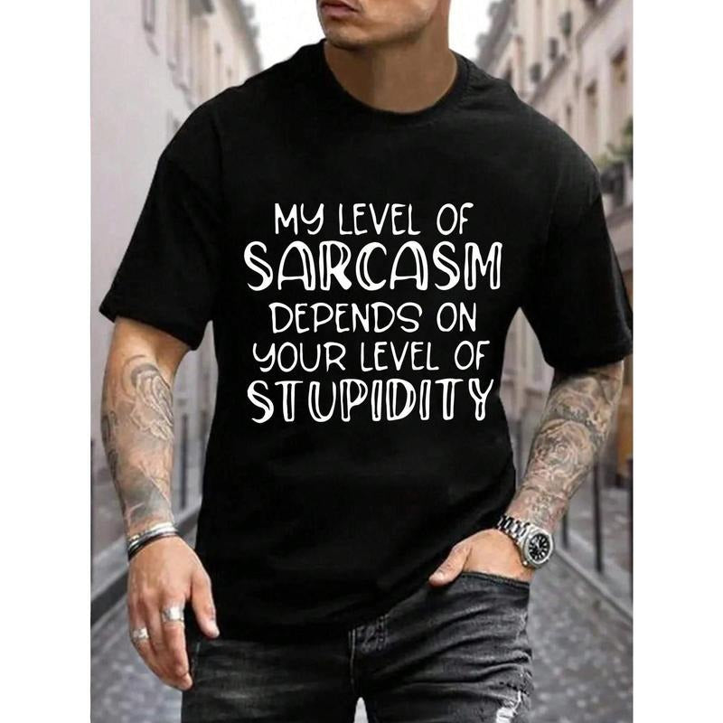 100% Cotton Crew Neck Sarcasm Quote Print Regular Fit - Adult & Kids T-Shirts, Sweatshirts & Hoodies apparel design preview 1