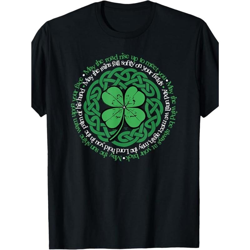 100% Cotton Irish Blessing Celtic Knot Vintage - Adult & Kids T-Shirts, Sweatshirts & Hoodies apparel design preview 1